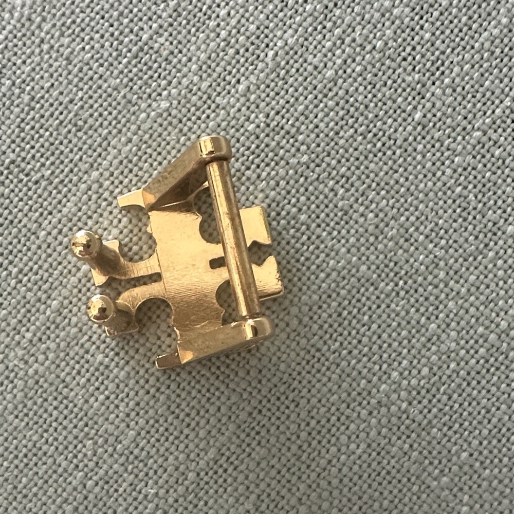 Tory Burch Gold Logo Belt Accessory Authentic - Picture 3 of 3